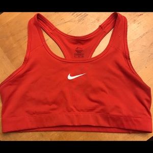 XL Orange Nike Sports Bra